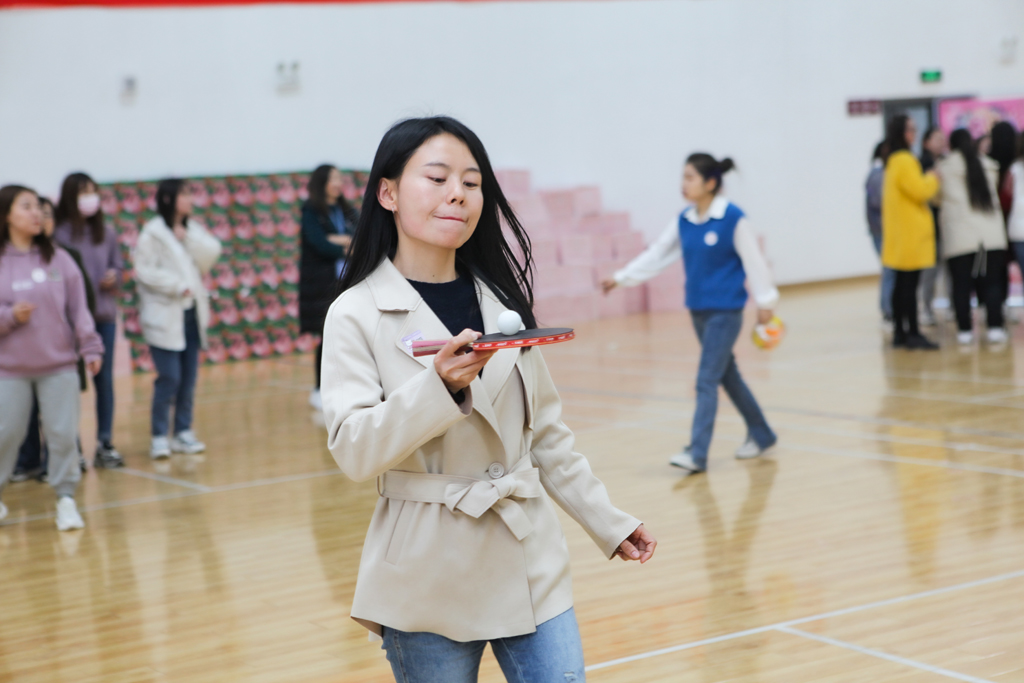 “魅力女王节，，，，，，巾帼半边天” 公司开展2021年妇女节运动
